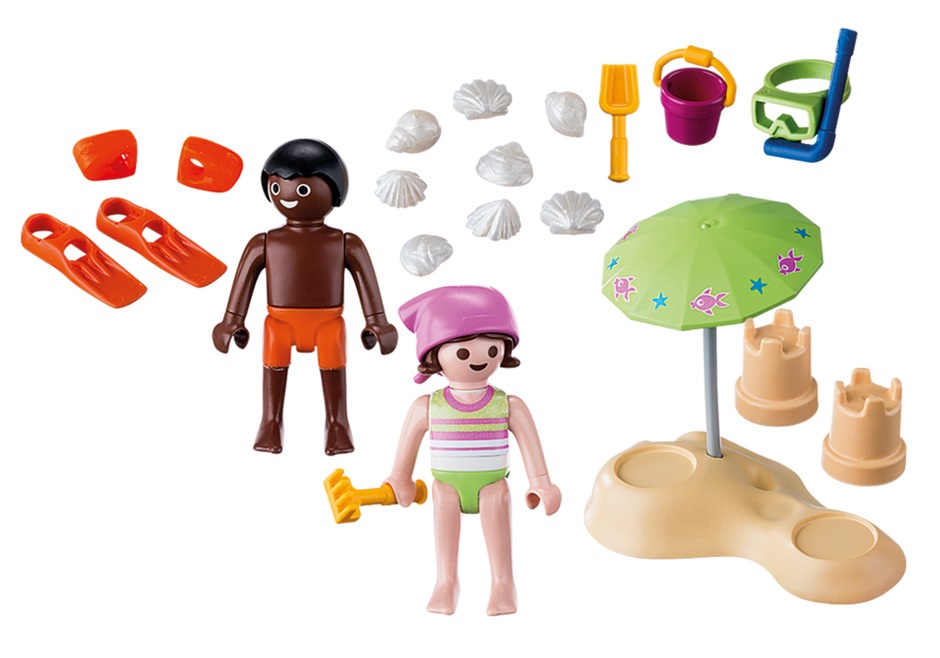Игровой экстра-набор: Дети на пляже  
